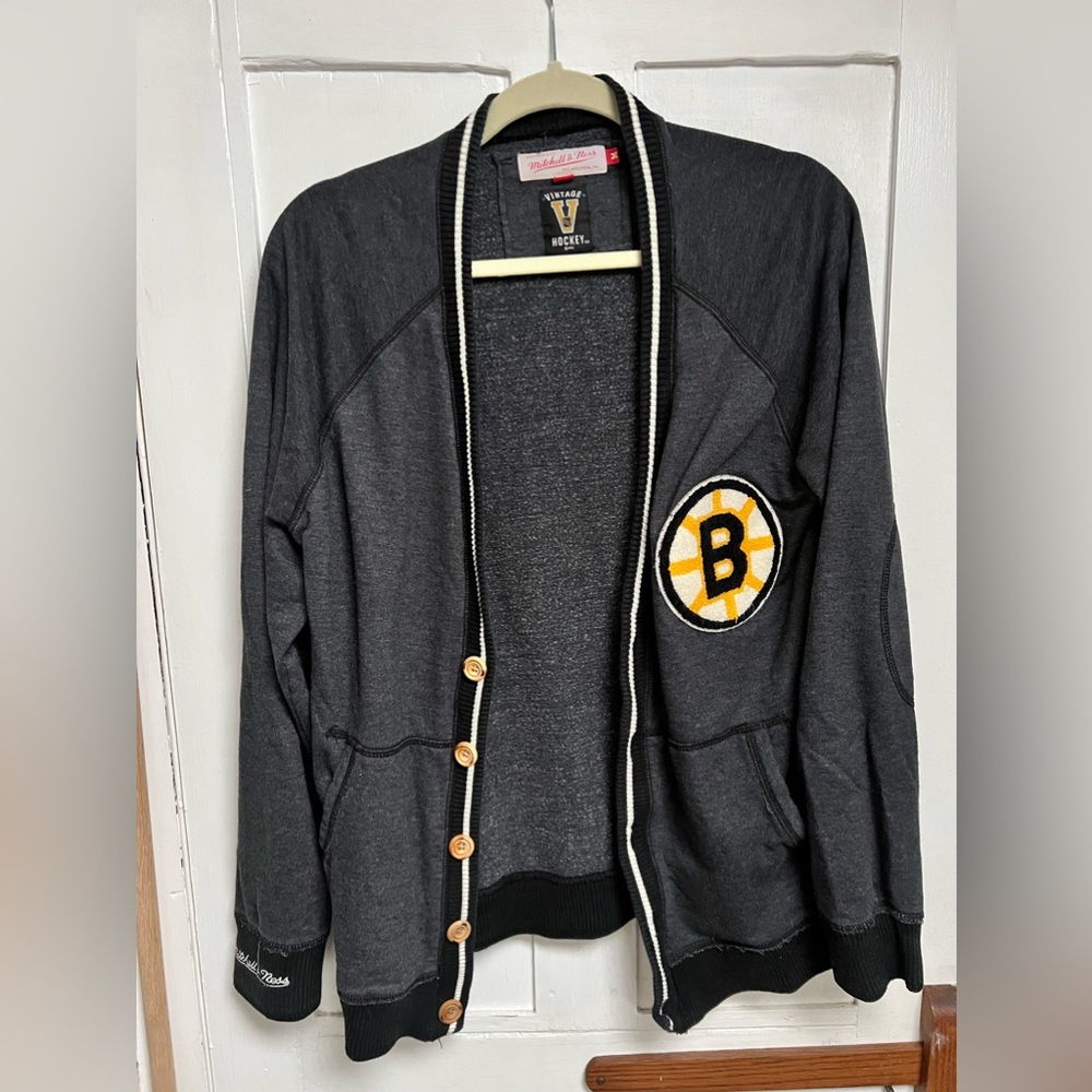 Boston Bruins fleece cardigan